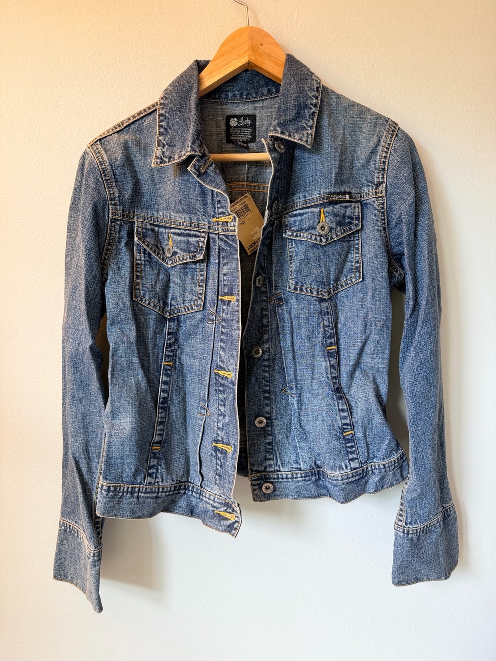 Lucky Brand Classic Blue Denim Jacket - Women's Jean Jacket
